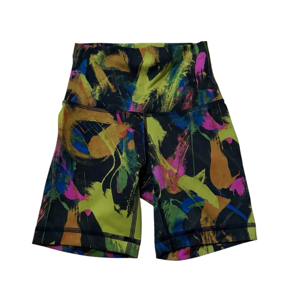 Lululemon Wunder Train High-Rise Biker Shorts 6" Size 0